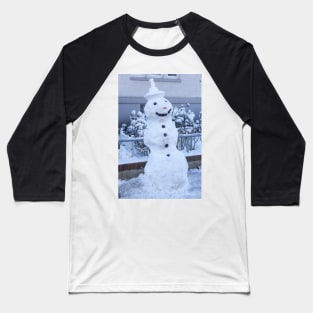 Snowman Baseball T-Shirt